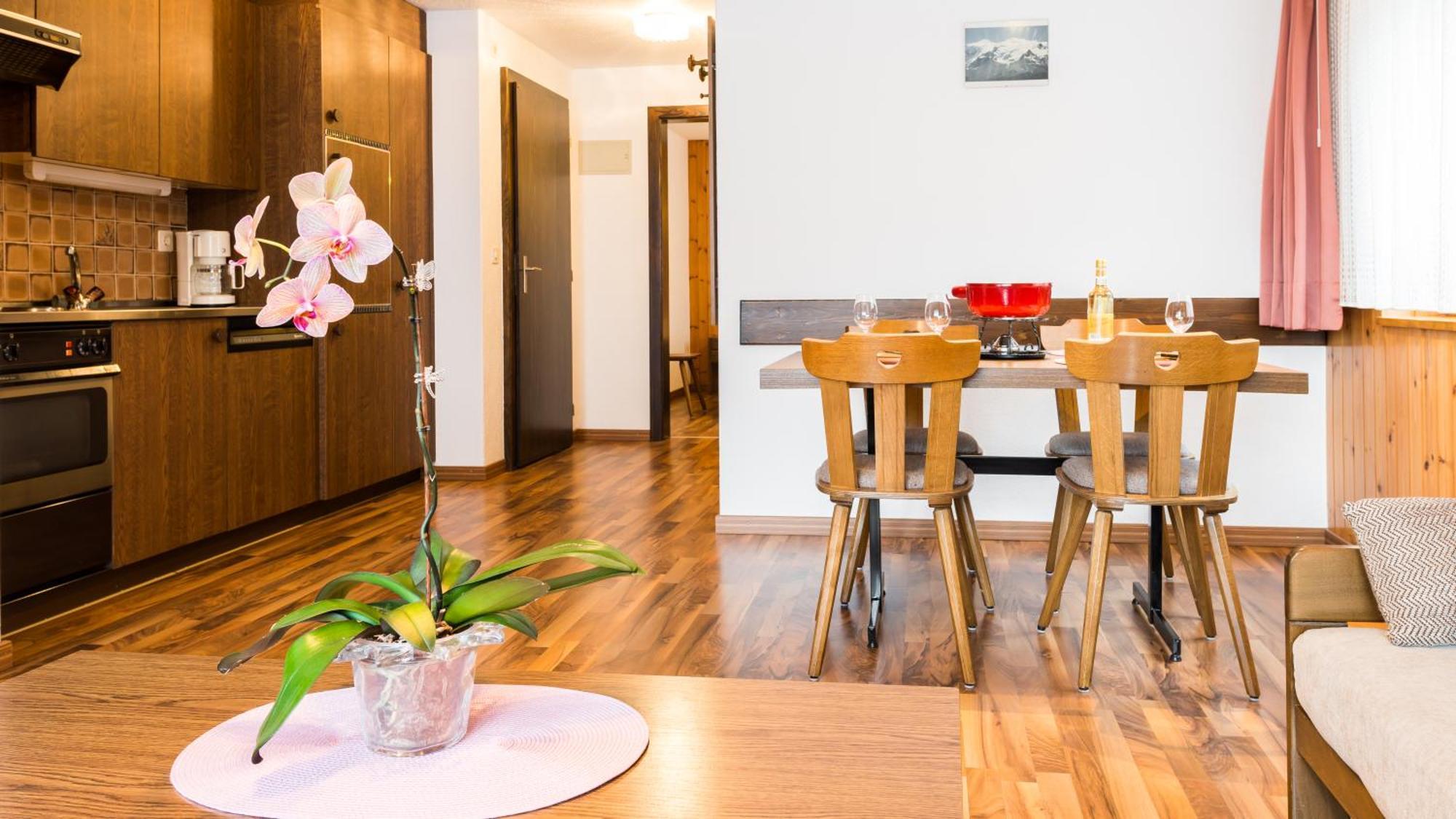 Haus Alba Leilighet Saas-Almagell Rom bilde