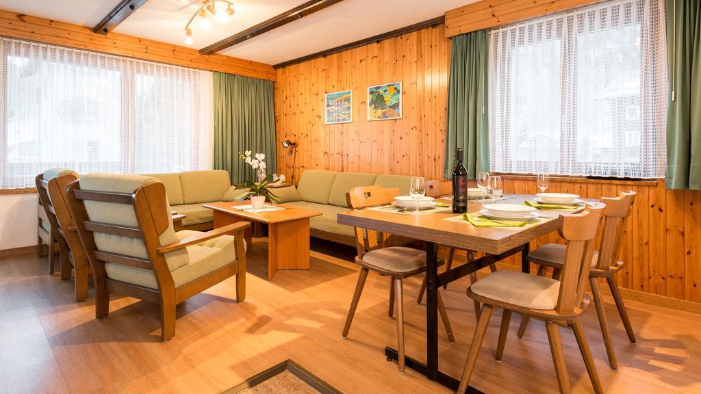 Haus Alba Leilighet Saas-Almagell Rom bilde