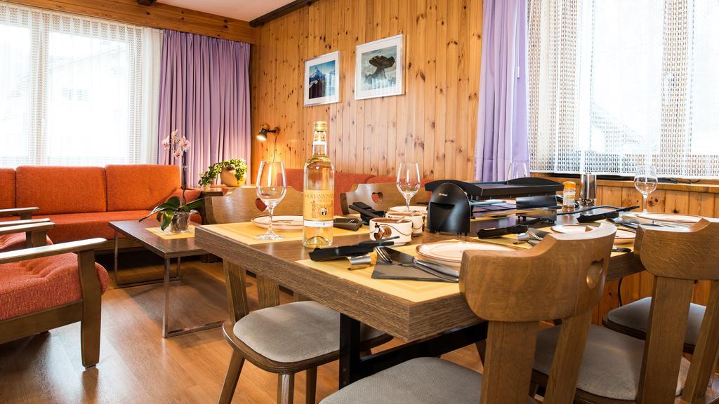 Haus Alba Leilighet Saas-Almagell Eksteriør bilde