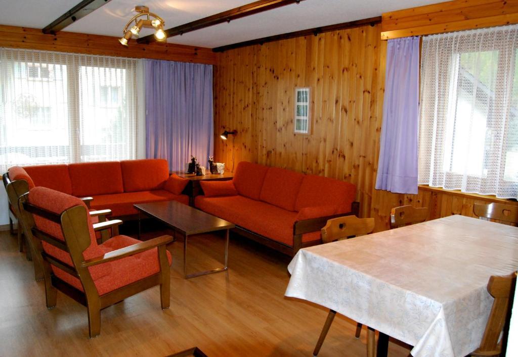 Haus Alba Leilighet Saas-Almagell Rom bilde